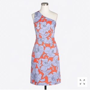 J crew one shoulder dress